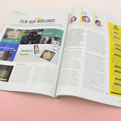 Article in NET Magazine on Film Hub Midlands