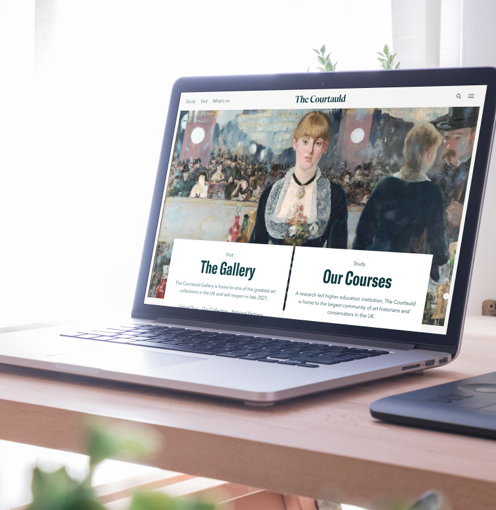 Phase One of The Courtauld new website goes live