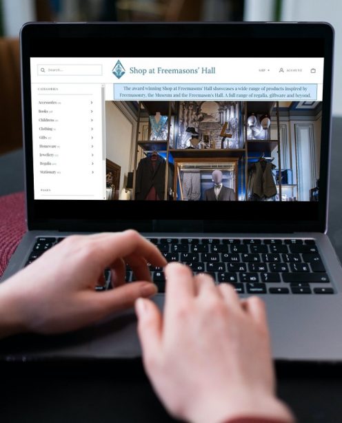 Shop at Freemasons’ Hall is now live!
