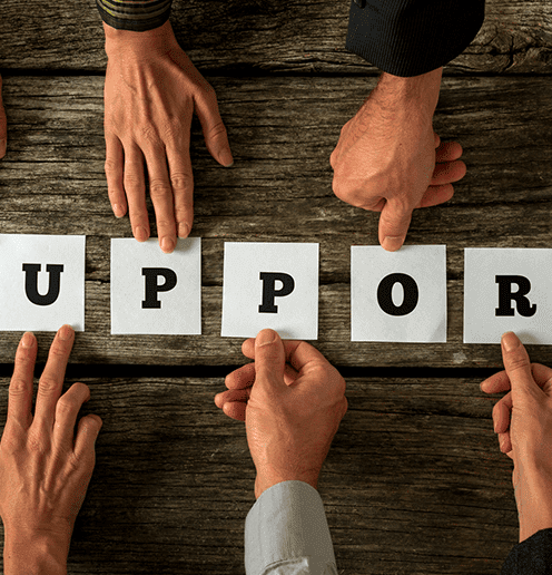 Support over the winter break